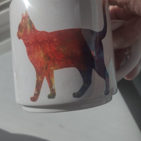 3 piece cat themed coffee cups mug set new - Picture 2 of 5